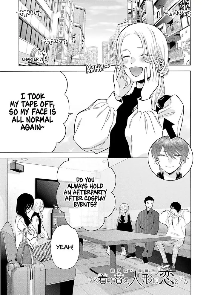 My Dress-Up Darling Chapter 71 image 01_optimized